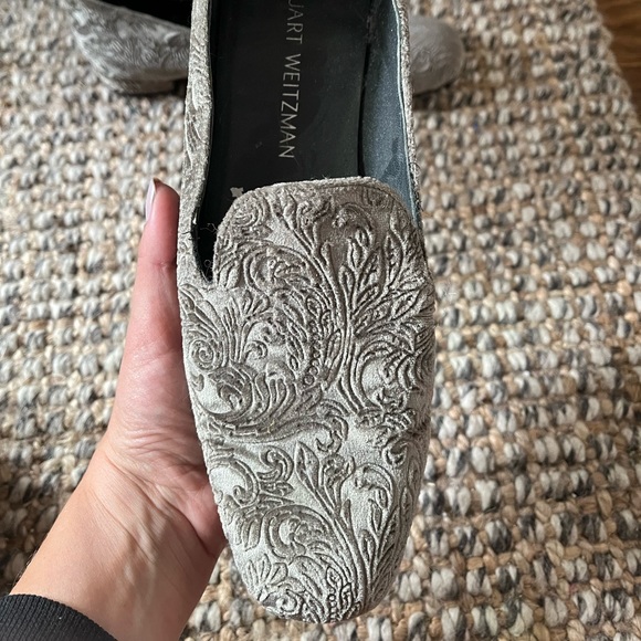 SOLD Stuart Weitzman velvet loafers - Picture 2 of 5